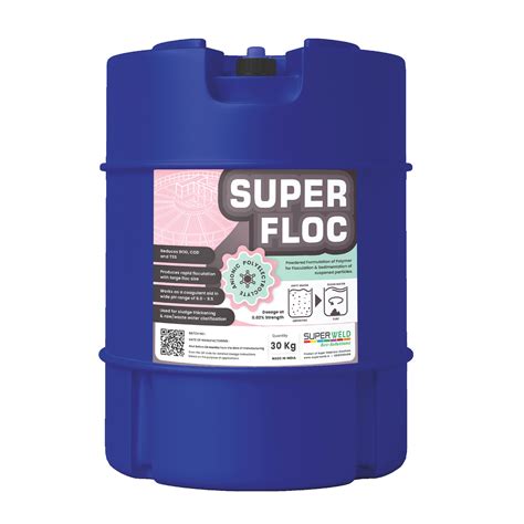 super floc anionic superweld