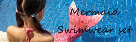 Amazon Dayu Girls Bikini Set With Mermaid Tail Pcs Swimsuit Bathing Suits Clothing