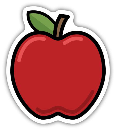 Stickers Northwest Solo Apple Sticker 1 Ct Fred Meyer