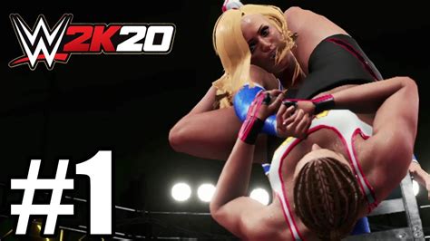 WWE 2K20 My Career Mode Gameplay Walkthrough Part 1 YouTube