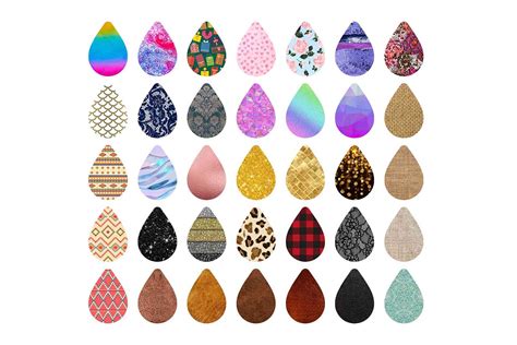 Sublimation Earring Template Free