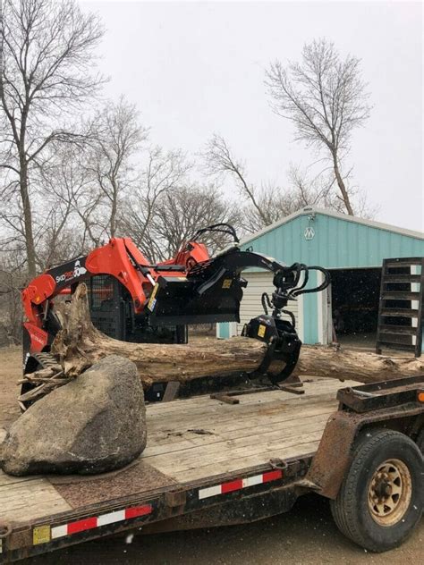 Skid Loader Log Grapple Attachments Skid Pro