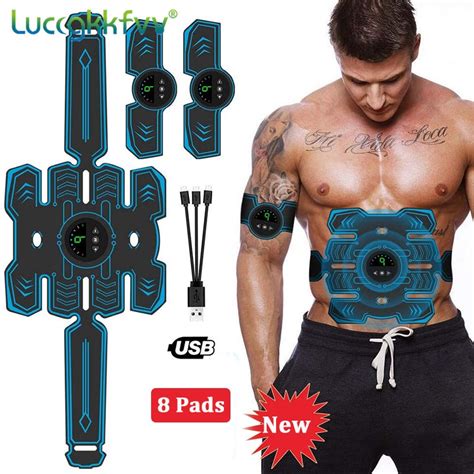 Estimulador Muscular Abdominal El Trico Ems Trainer Toner Abd Men