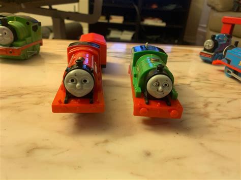 Thomas the Train Tank Engine Trackmaster Motorized Friends Lot 7 pcs ...