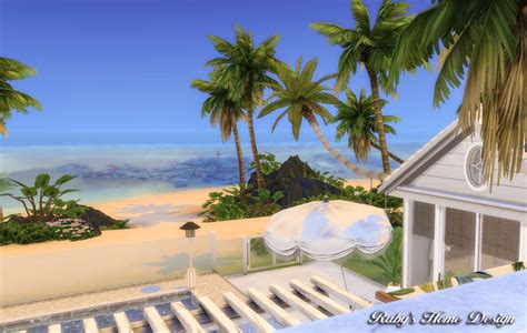 Ruby S Home Design March Release Sims 4 Palm Beach House 3月 棕櫚海灘屋 Patreon