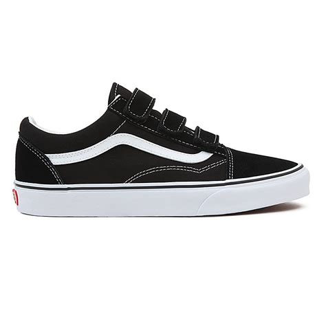 Jual Vans Old Skool Classic Velcro Black White Original Shopee Indonesia