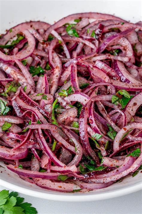 sumac onions  minute turkish onion salad artofit