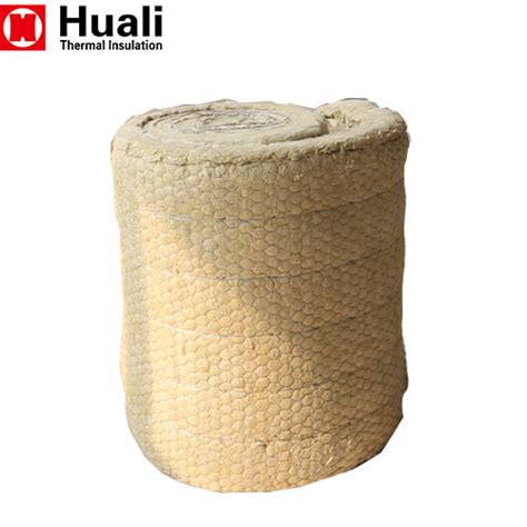 Density 100kg M3 Sound Proof Wire Meshed Mineral Loft Insulation Rock