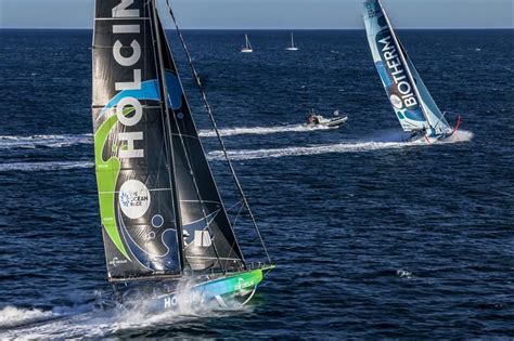 Start Of The Ocean Race Leg Imoca Holcim Prb Team January