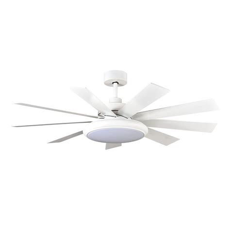 Ventilador Dc Pireo W Blanco Aspas Blanca Haya Vel K K