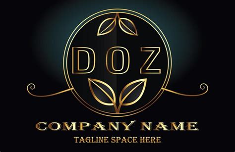 Premium Vector Doz Letter Logo