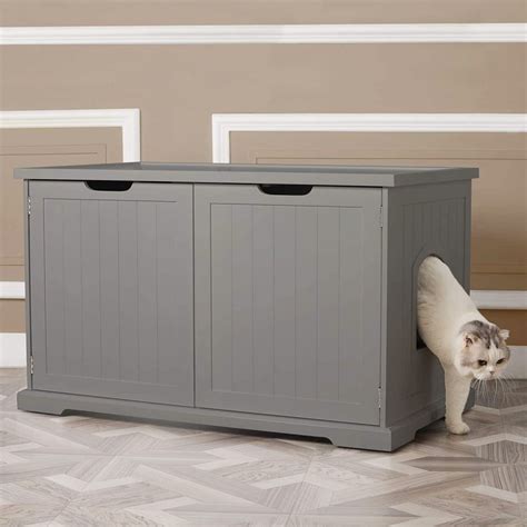 Cat Litter Box Furniture - Double Size