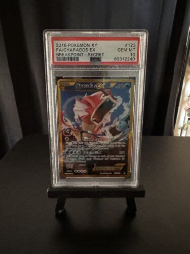 Gyarados Ex Full Art Secret Rare Pokemon Xy Breakpoint Psa