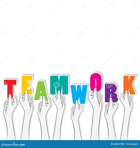 Teamwork Banner Concept Design Stock Vector - Image: 58319780