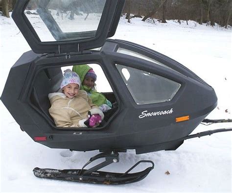 Forget snowmobiles bobsla is an all electric vehicle designed for ...