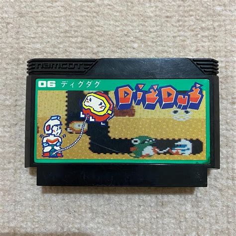 Used Dig Dug Fc Famicom Nintendo From Japan Cartridge Only Sf Ebay