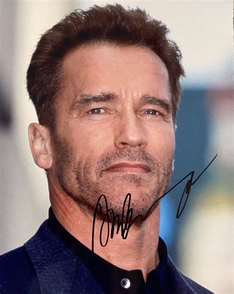 Arnold Schwarzenegger Autographed Photo 8x10 YourPremierMemorabilia