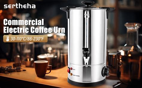 Amazon Commercial Coffee Urn L Hot Beverage Dispenser Stainless Steel Coffee Urn W