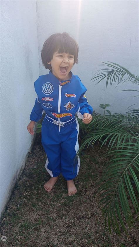 Fantasia Macacão Hot Wheels Infantil Elo Produtos Especiais