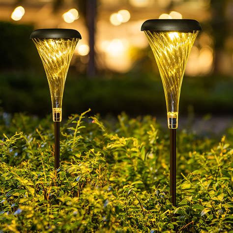 Solar Pathway Lights ,Solar Lights Outdoor , Water-Resitant, LED ...