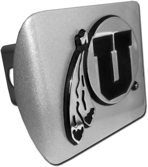 Amazon Utah Utes Brushed Silver With Chrome Drum And Feather U