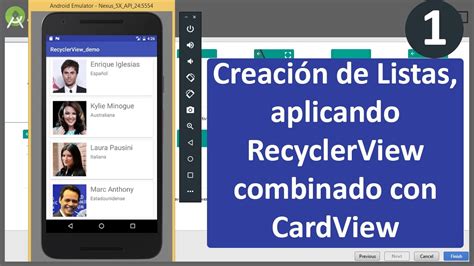 Listar Datos Con RecyclerView Y CardView 1 YouTube