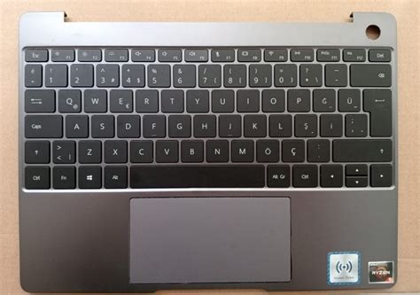 Orijinal Huawei Matebook WLTB-WAH9L HN-W29R Notebook Klavye Dahil Üst ...