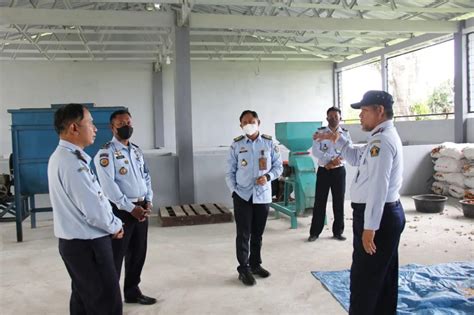 Sambangi Lapas Terbuka Kendal Kadiv Aministrasi Tinjau Pembangunan