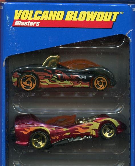 Mattel HOT WHEELS VOLCANO BLOWOUT 5 Car Gift Pack MINT For Sale