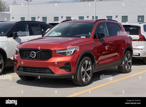 Indianapolis April 14 2024 Volvo XC40 B5 AWD Core Display At A