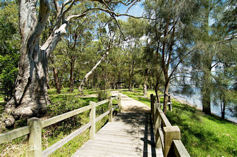 Bonzle Murrays Beach Footbridge Lake Macquarie