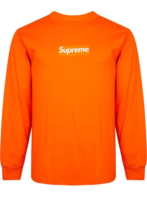 Supreme Box Logo Long Sleeve T Shirt Farfetch