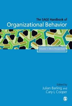 Pdf The Sage Handbook Of Organizational Behavior By Julian Barling