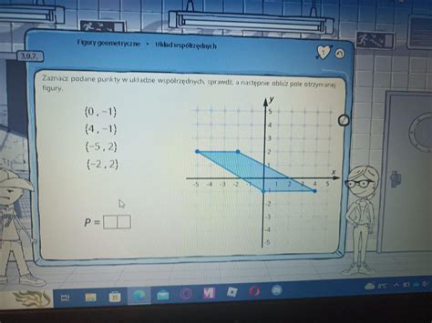 Zaznacz podane punkty w układzie współrzędnych sprawdź a następnie