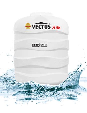 Vectus Silk Blow Moulded 3 Layer Water Tank Vectus