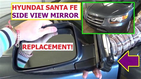 Hyundai Driver Side Mirror Replacement