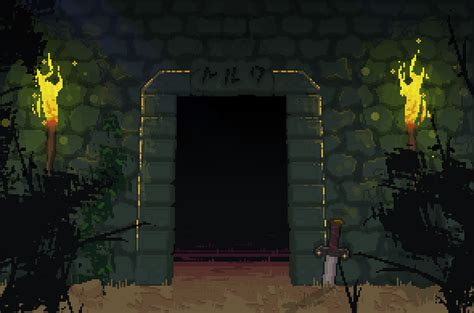 Dungeon Pixel Art Wallpaper