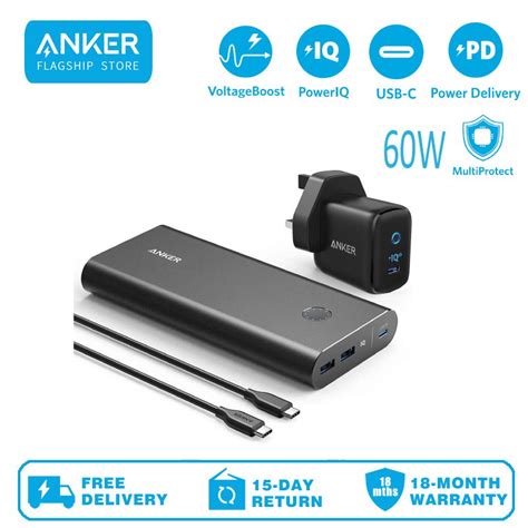 Anker B1376 Powercore 26800 60w Power Bank With Pd 45w Usb C Pd Port