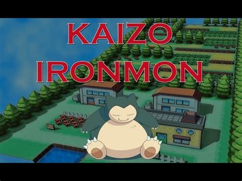 Attempt Pokemon Fire Red Kaizo Ironmon Challenge Ultimazte