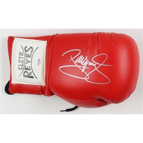 Manny Pacquiao Signed Cleto Reyes Boxing Glove Psa Pristine Auction