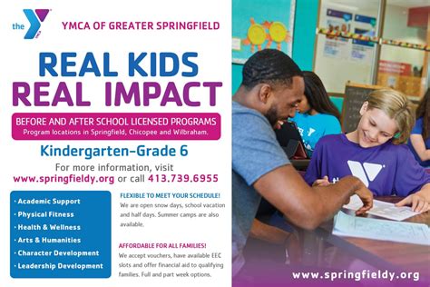 202324 Before And After School Programs Ymca Of Greater Springfield