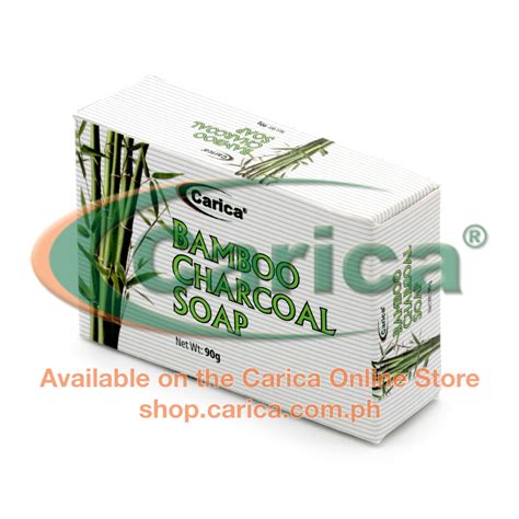 Bamboo Charcoal Soap Carica Herbal Health Products Inc