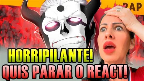 MÃE EVANGÉLICA REACT Rap do Hidan Versão Sombria VAI DESEJAR NÃO