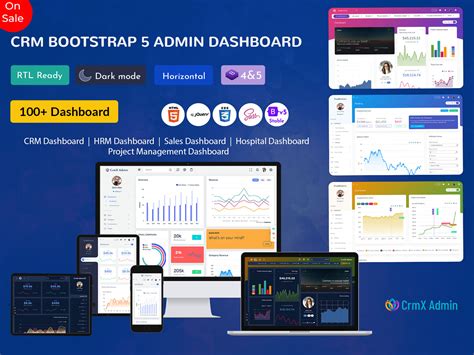 Premium Admin Template With Bootstrap Admin Dashboard Crmi