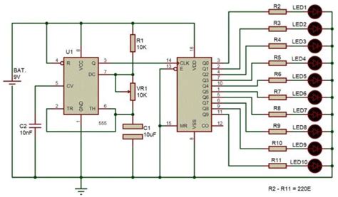 How To Make An IC 555 Timer Based LED Lighting Decoration Perceptive