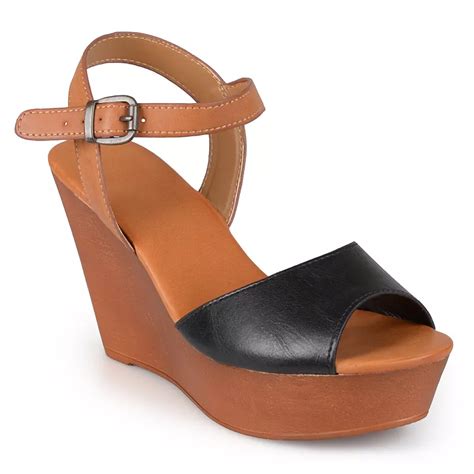 Journee Collection Daffy Womens Platform Wedge Sandals