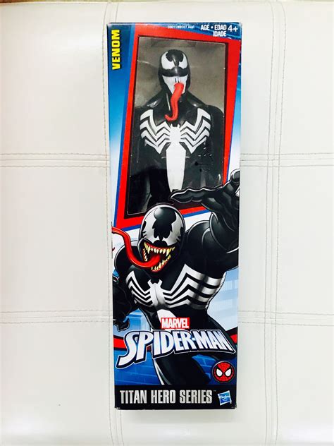 Marvel Spider Man Titan Hero Series Deluxe Venom 12 Inch Scale