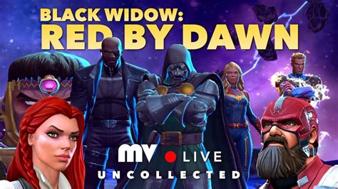 Black Widow Red By Dawn Uncollected Full Completion Run Live Marvel Contest Of Champions