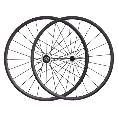 Csc Ultra Light Road Bike Carbon Wheels Clincher 24mm Depth 23mm Width