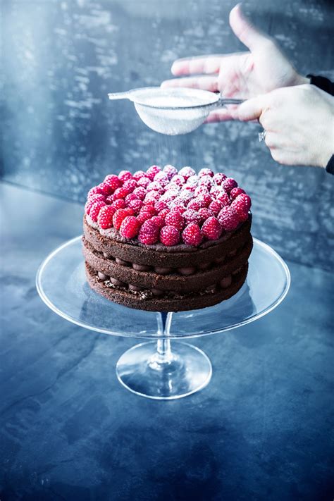 A Delicious Vegan Raspberry Chocolate Truffle Cake Rue Chocolate